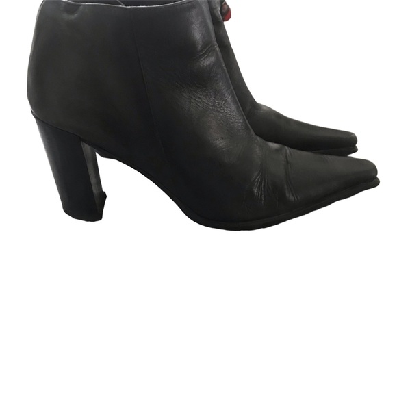 Woman’s Italian Leather Ankle Boots - Picture 1 of 7